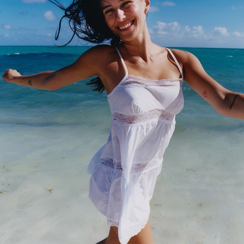 Frankie's Bikinis White Dress